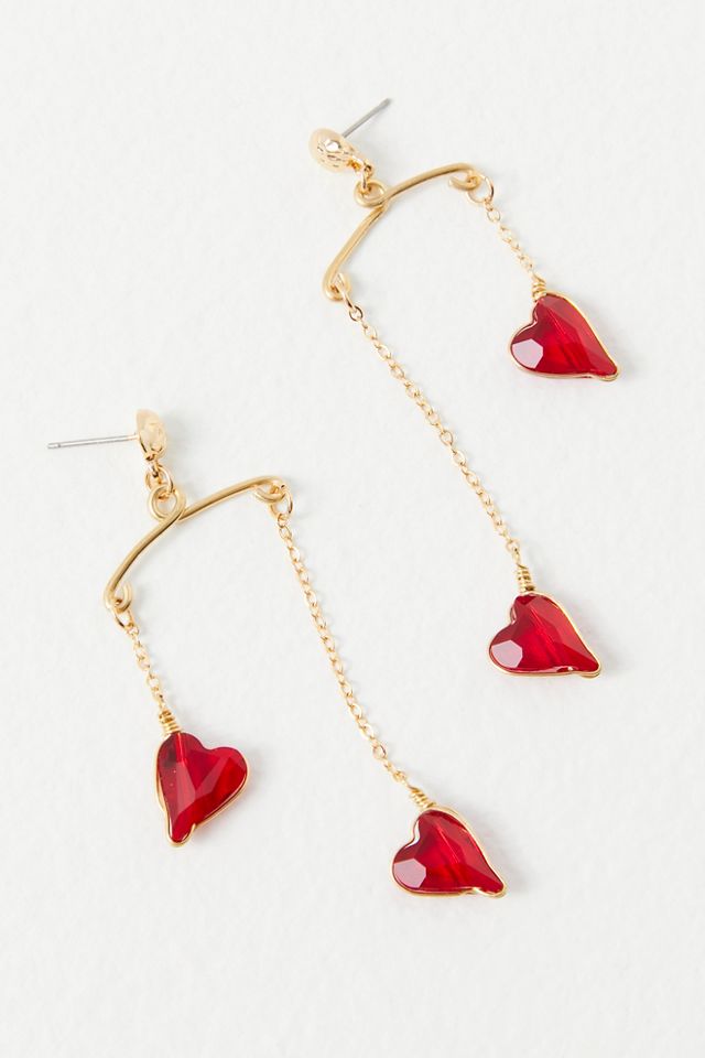 Boucles d'oreilles pendantes Runaway Heart #1