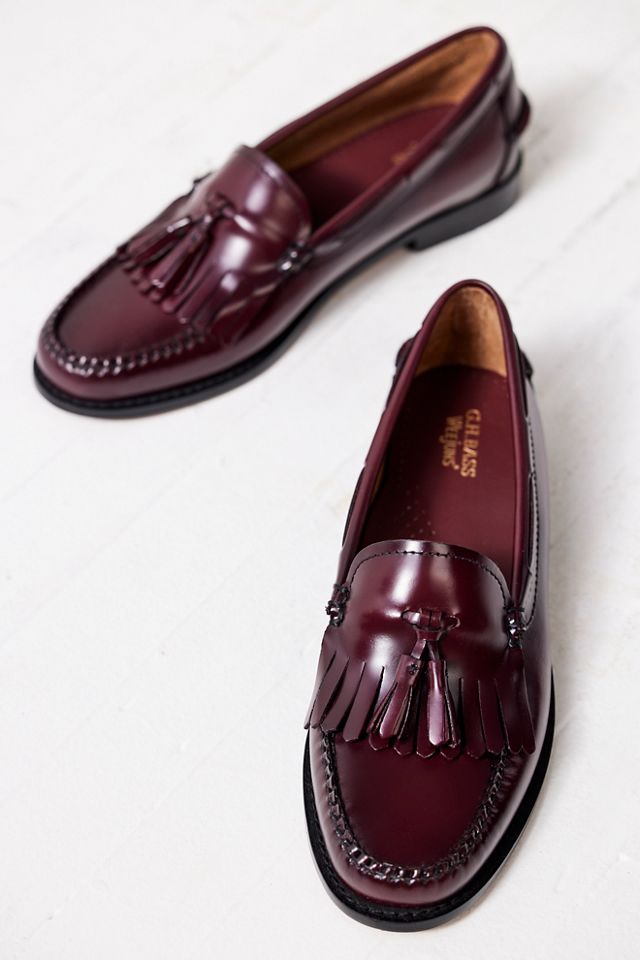 G,H. Bass Esther Kiltie Tassel Loafers