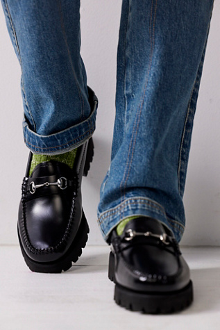 G.H. Bass Lianna Bit Super Lug Loafers | Free People