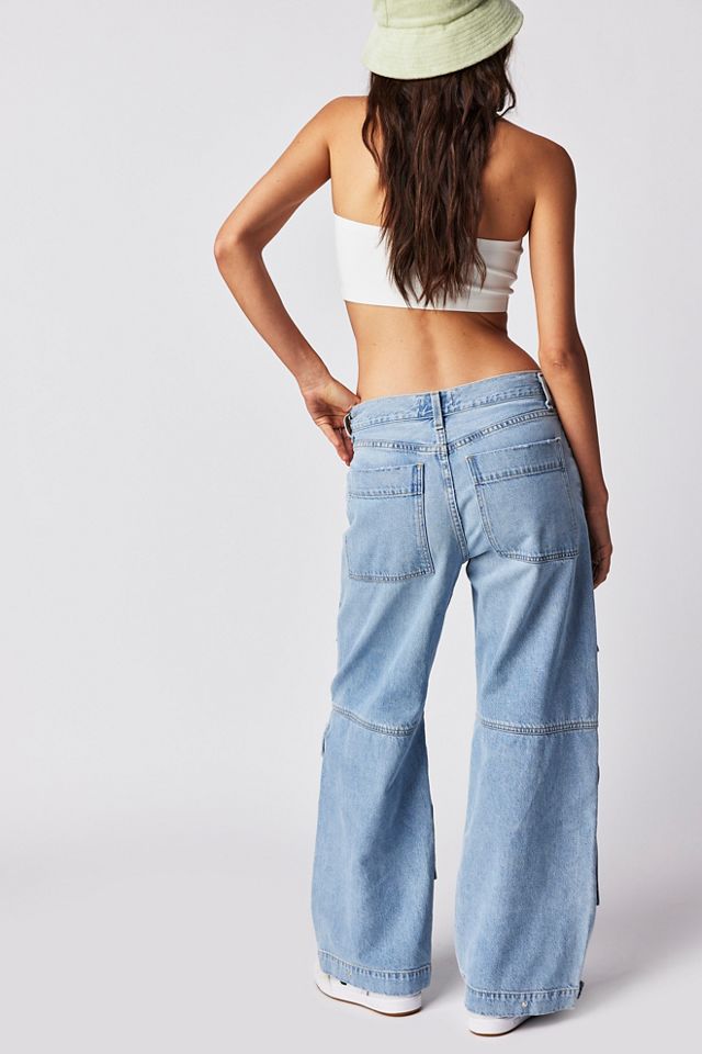 AGOLDE Tex Cargo Jeans Free People