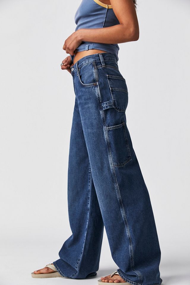 AGOLDE Magda Denim Carpenter Jeans | Free People