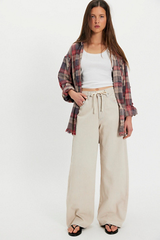 パンツ Citizens Of Humanity BRYNN TROUSER 26 Citizens of Humanity Brynn Drawstring Puddle Trousers | Free People