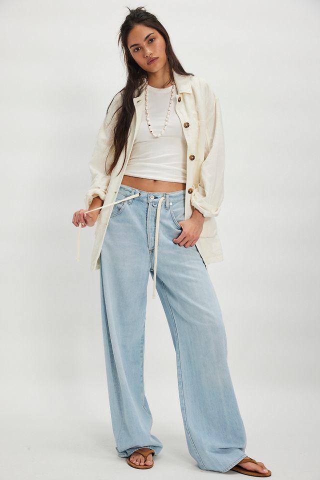 Citizens of Humanity Brynn Drawstring Puddle Trousers | Free People