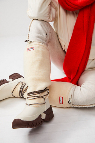 Hunter Wanderer Tall Cozy Boots | Free People