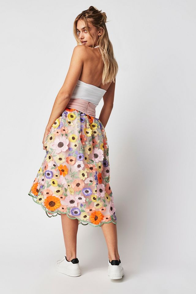 Jupe midi Fiore For Love & Lemons #1