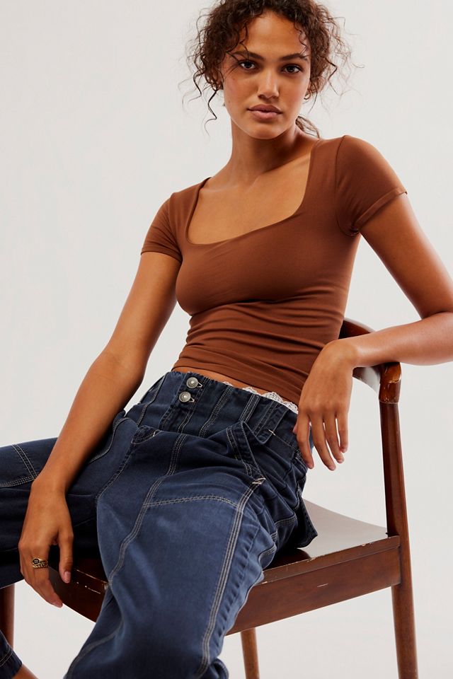 Clean Lines Sunfade Baby Tee
