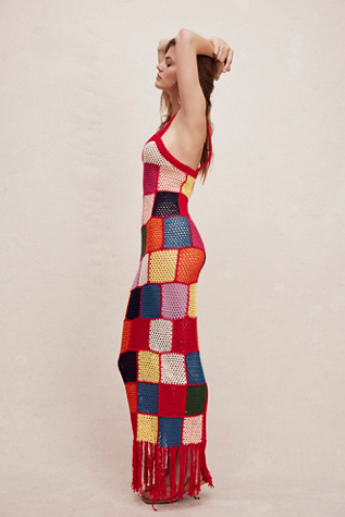 Carolina K Vera Crochet Dress | Free People
