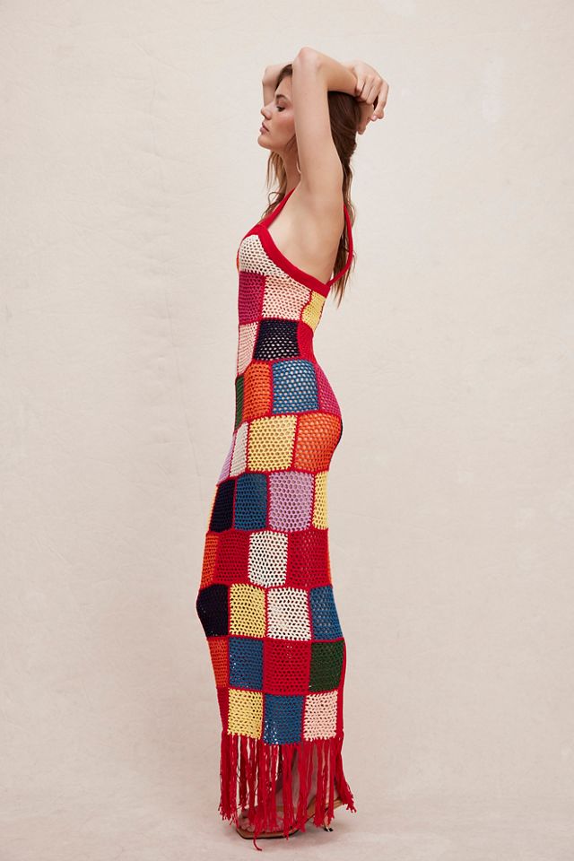 Free People Vera Crochet Dress. 1