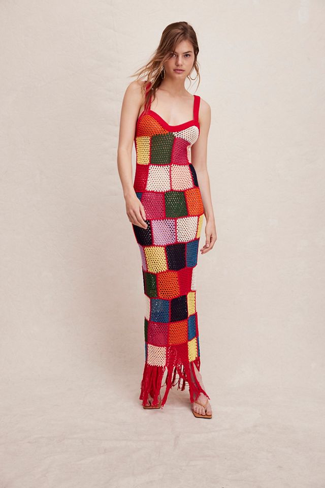 Free People Vera Crochet Dress. 4