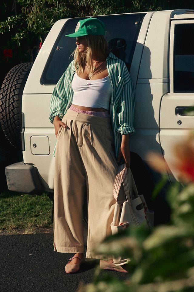 Free People Cool Harbor Wide Leg Pant - Women's - Clothing
