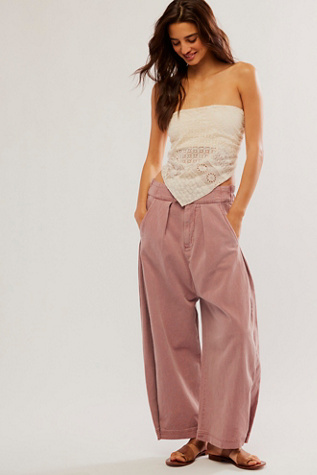 Pink Pants, Pink Flare Pants + Trousers