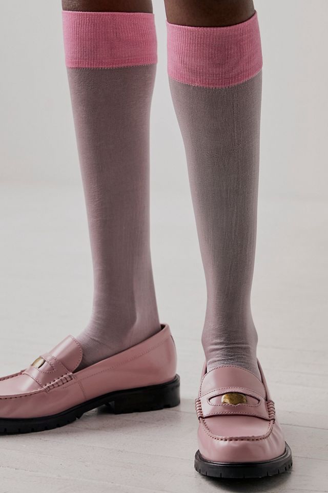 Free People The Moment Sheer Socks