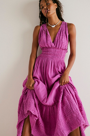 free people celina maxi dress Free People Celina Maxi Dress Pink S