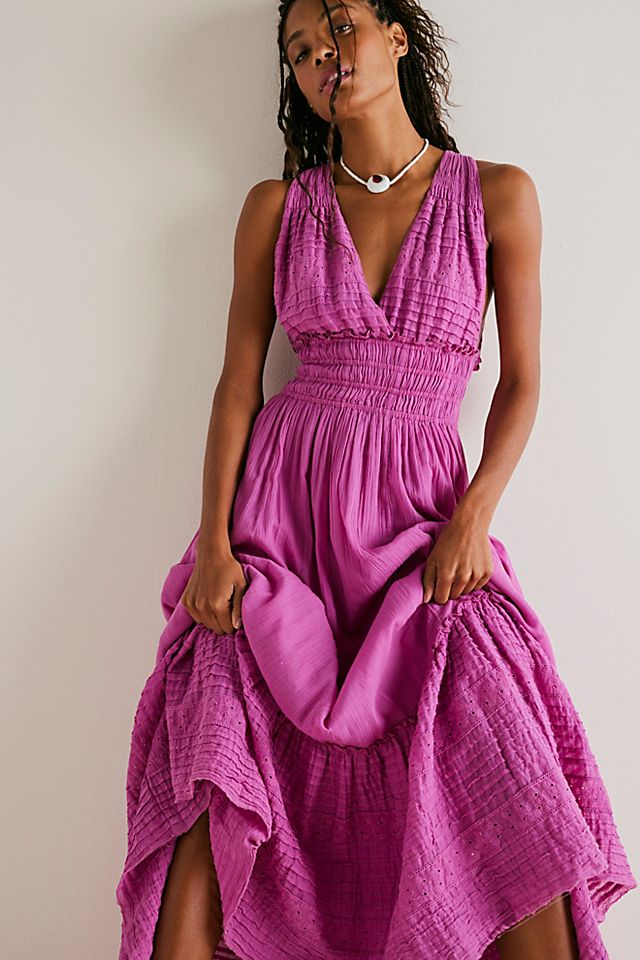 free people dresses for women Real Love Maxi Meadow Combo SM (Women's 4-6) at Amazon Women's Clothing store it offers a flattering FP One Alessia Maxi Dress