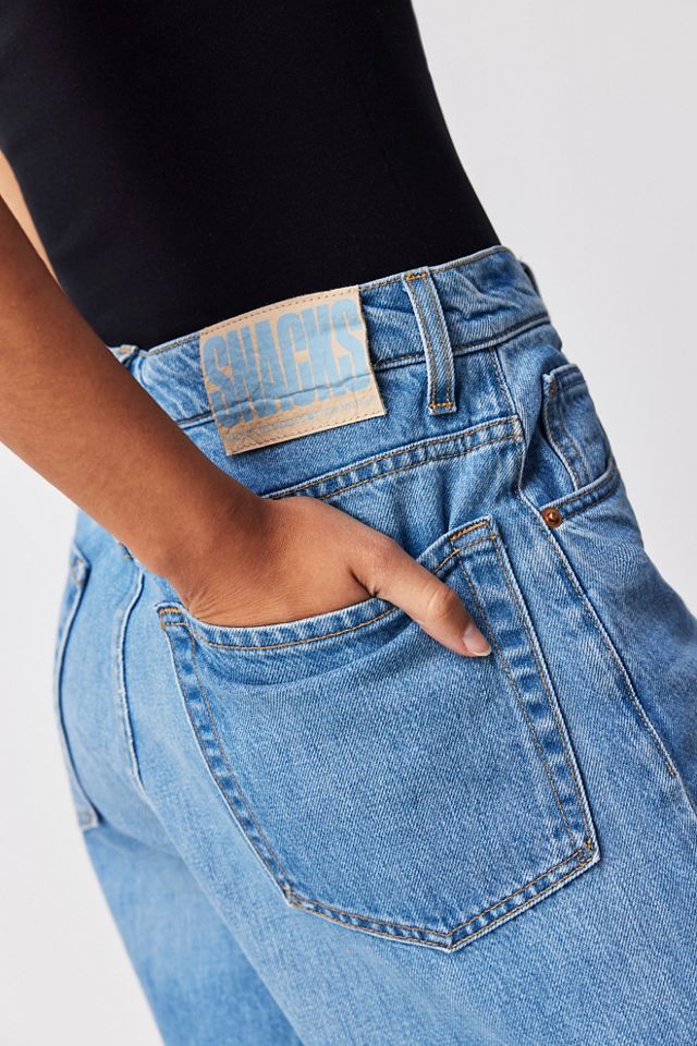 Short taille haute Snacks! Push-Pop de la marque MOTHER #2