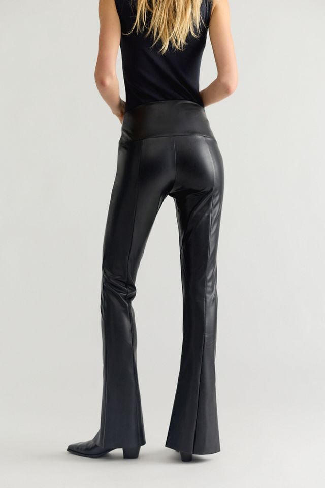 Legging vegan en simili cuir Spat Norma Kamali #1
