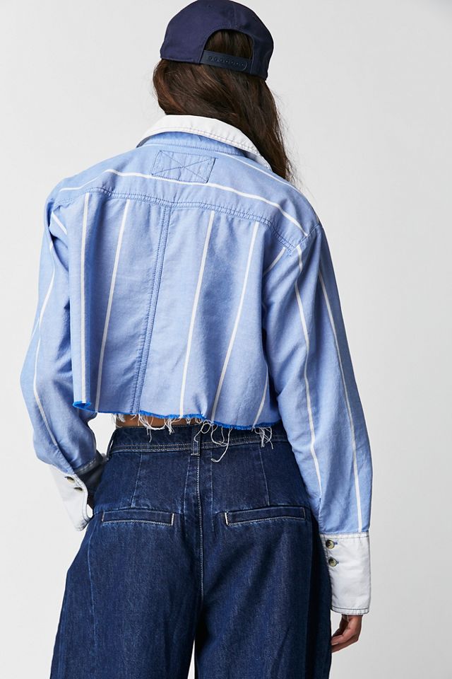 Tricia Fix Reworked Manchester Crop Top #2