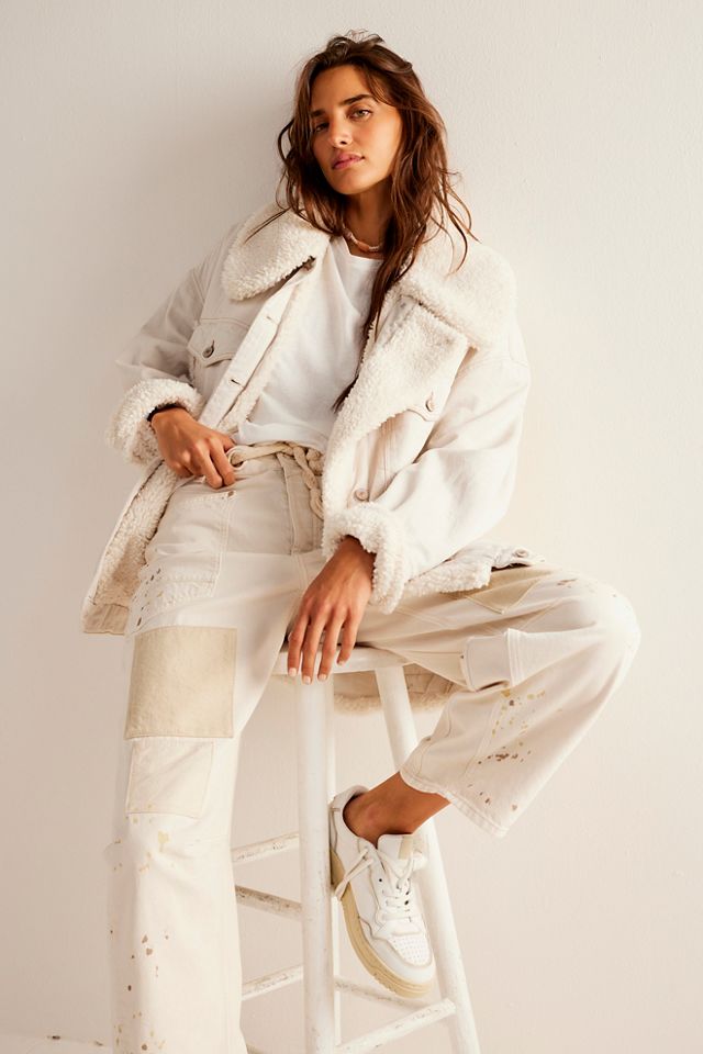 Free people shop white jacket