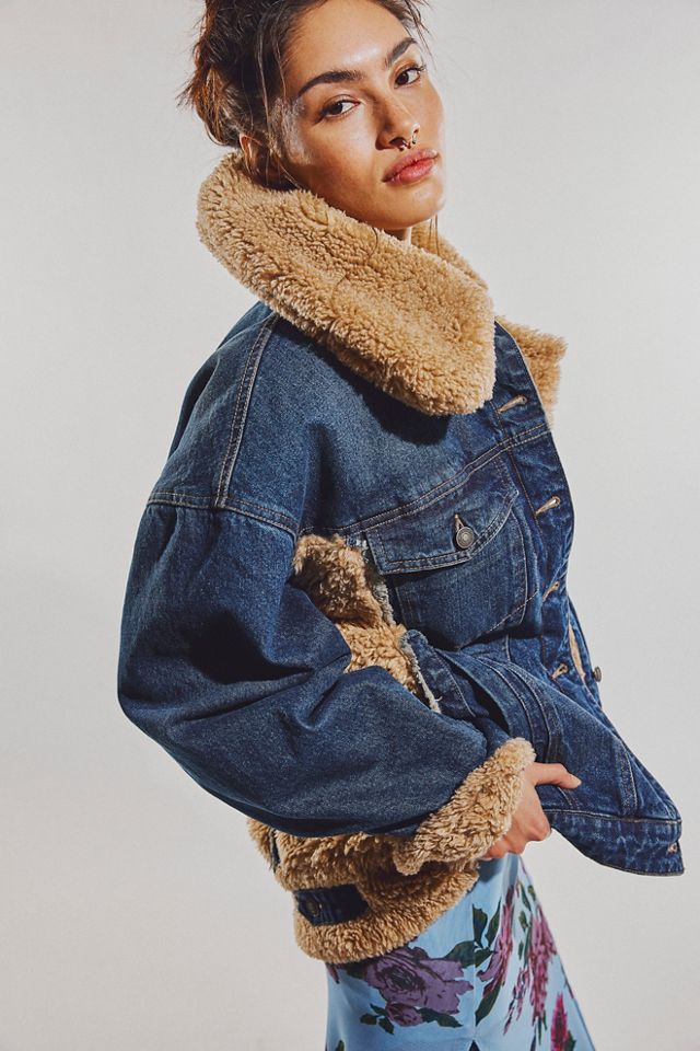 Cozy clearance jean jacket