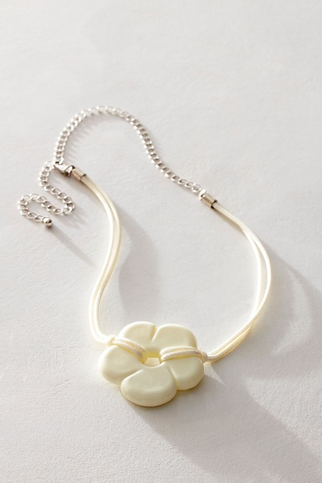 Baby Flower Cord Choker #1