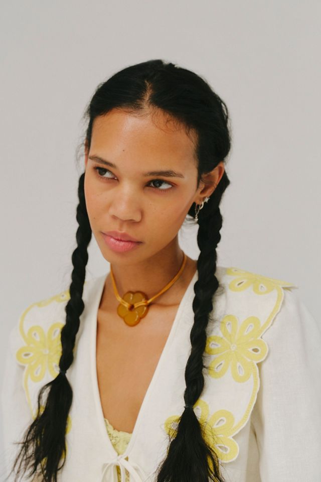 Baby Flower Cord Choker #5