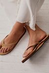 Rainbow Narrow Strap Flip Flops