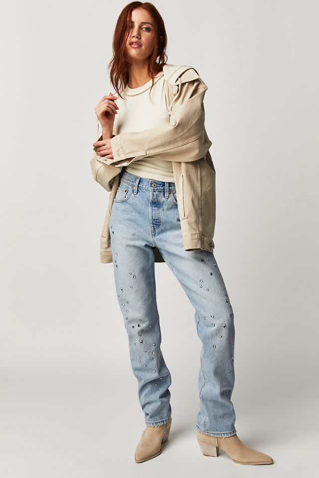 Levis 501 outlet free people