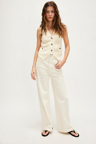 Levi's Ribcage Wide-Leg Jeans product page