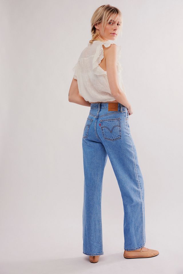 Levi's Ribcage Wide-Leg Jeans | Free People