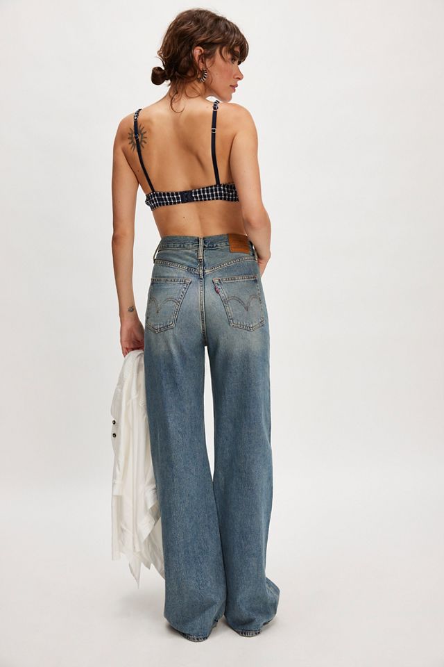 Levi's Ribcage Wide-Leg Jeans #1