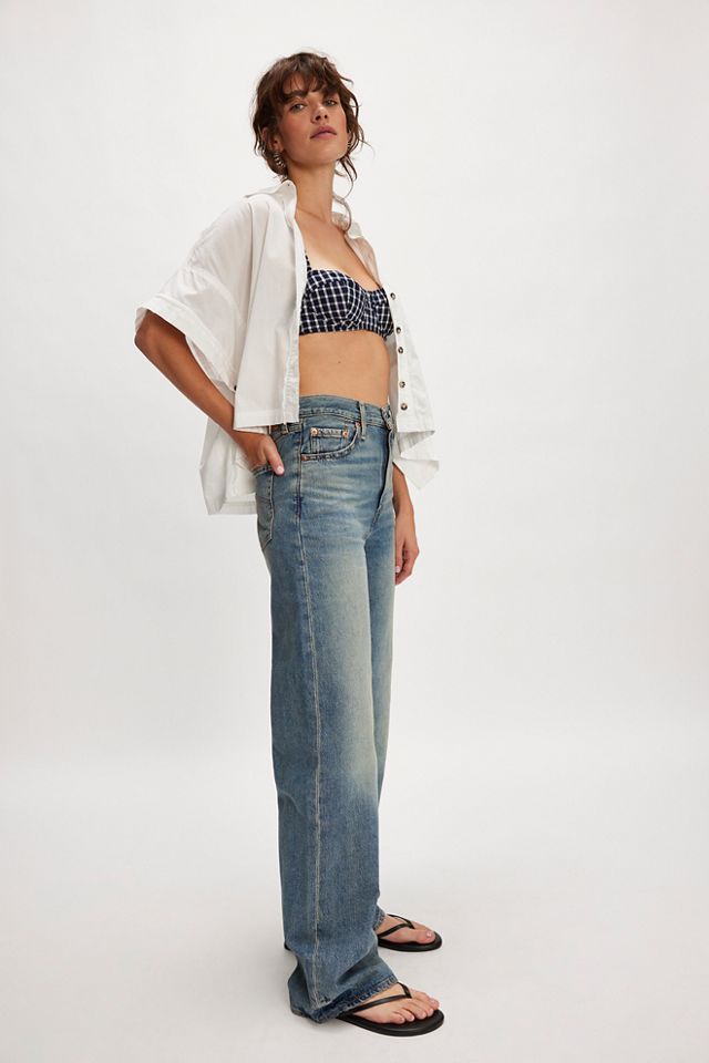 Levi's Ribcage Wide-Leg Jeans #2