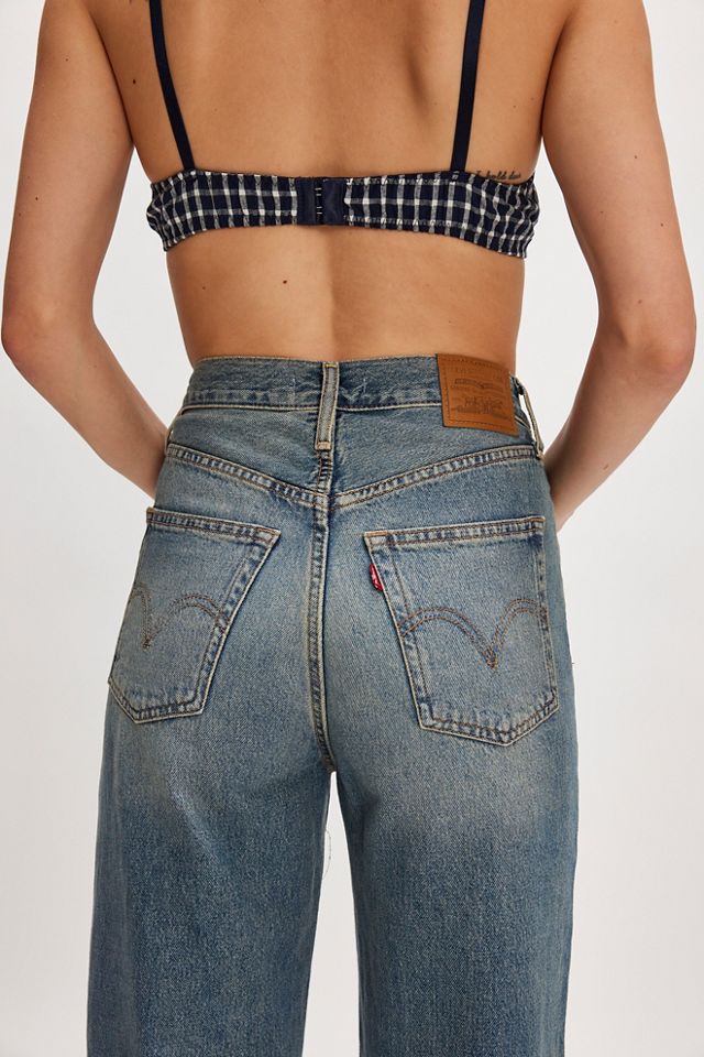 Levi's Ribcage Wide-Leg Jeans #3