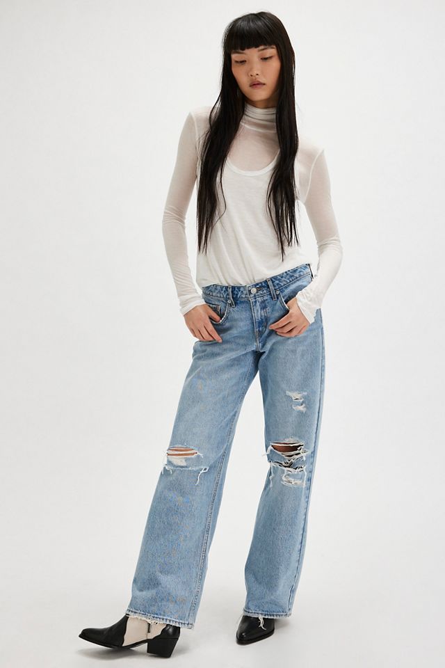 Levi s Low Loose Jeans Free People