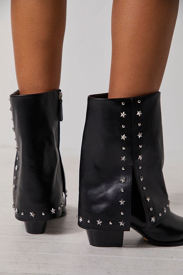 Bottes repliées à motifs étoilés #3