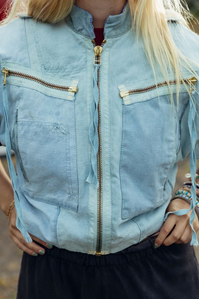 Vintage Wabi-Sabi Denim Jacket Selected By Pre Loved | Free People