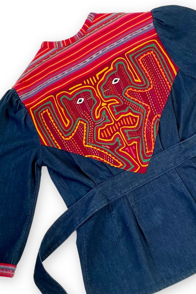 70’s Embellished Denim Wrap Jacket Selected by MARMALADE #2