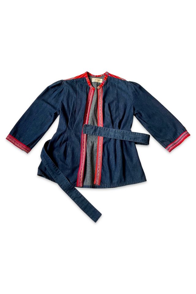 70’s Embellished Denim Wrap Jacket Selected by MARMALADE #3