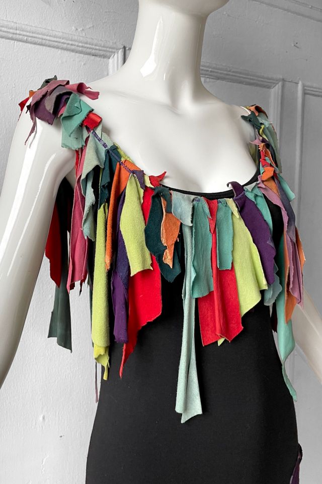 80’s Patched Suede Festival Dress  Selected by MARMALADE #1
