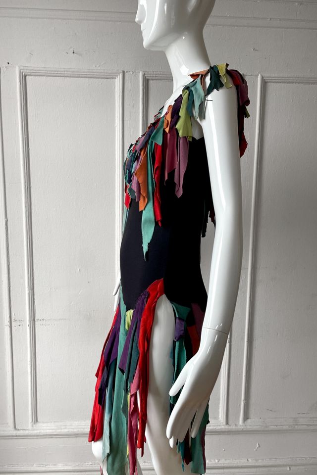 80’s Patched Suede Festival Dress  Selected by MARMALADE #3