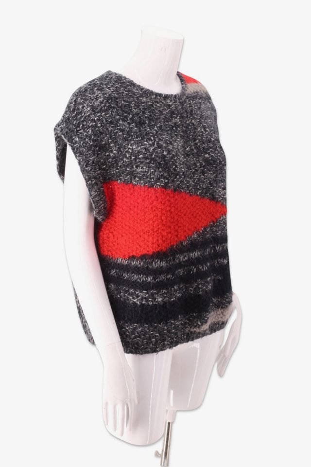 1980s Organically Grown Graphic Knit Sweater Selected By Ritual Vintage #1