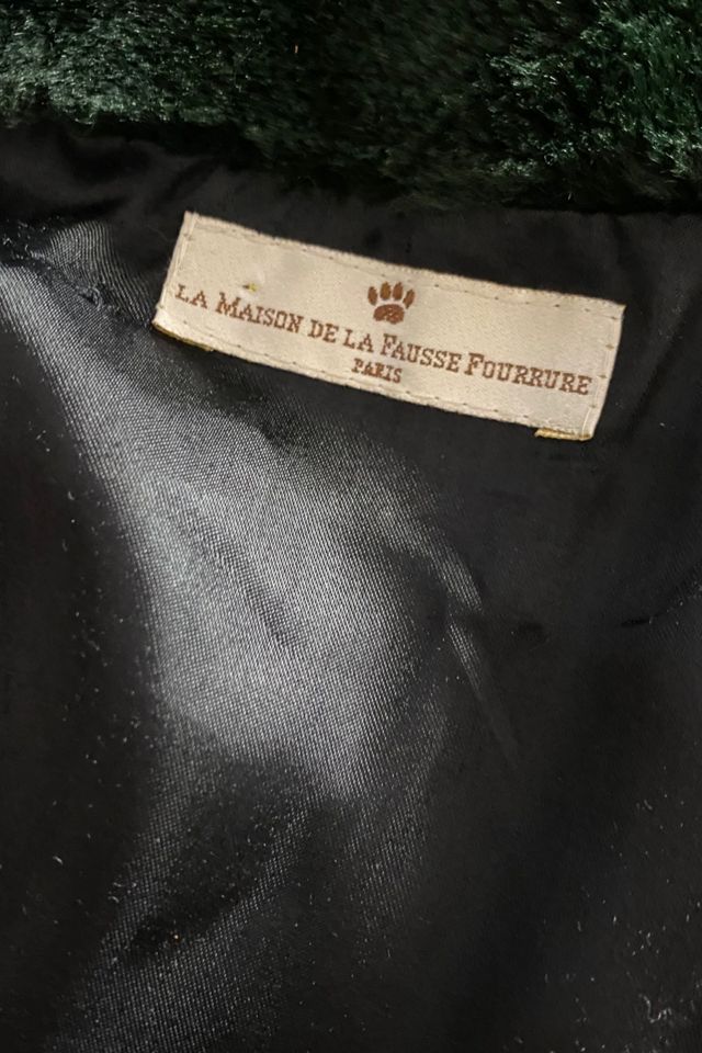 1990s La Maison Plush Faux Fur Coat Selected By Ritual Vintage #3