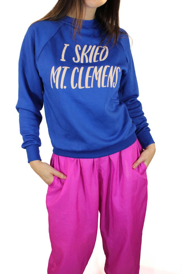 1970s I Skied Mt. Clemens Sweatshirt Selected By Moons + Junes Vintage #3