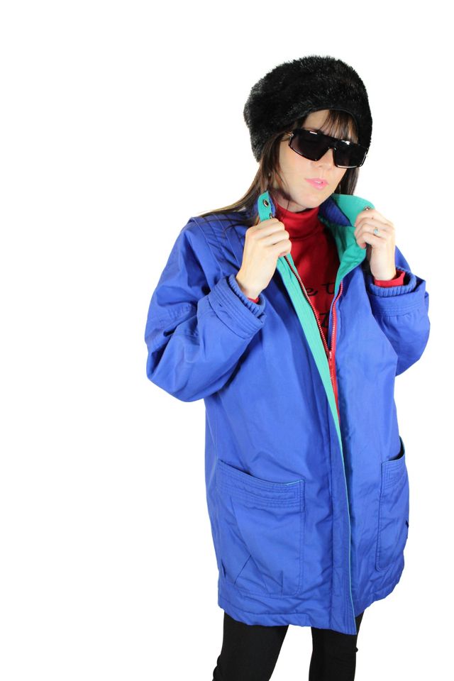 1980s Blue Ski Jacket Selected By Moons + Junes Vintage #1