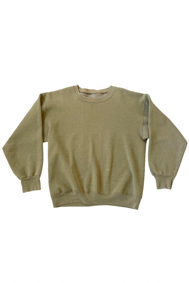 Faded green online sweatshirt