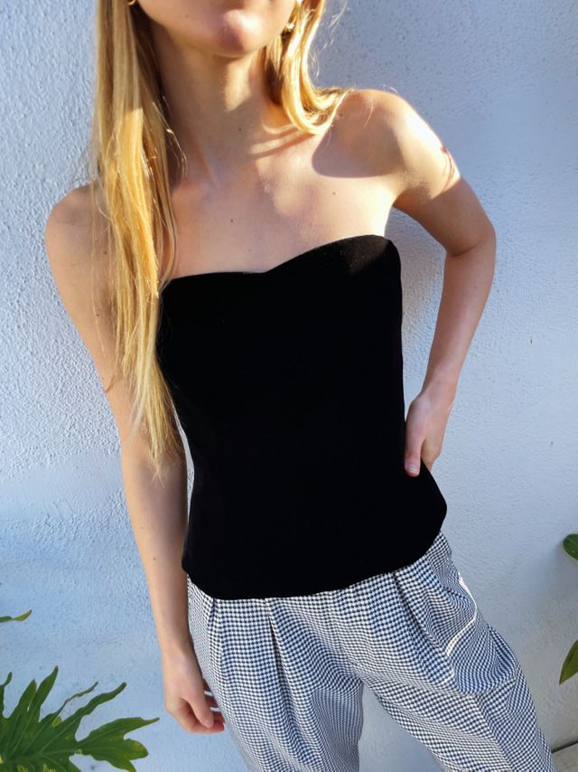 90s Peach Sorbet Bustier (M) main image 0