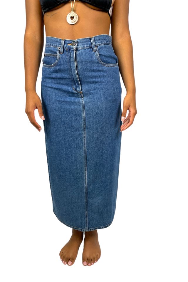 Vintage hotsell jean skirt