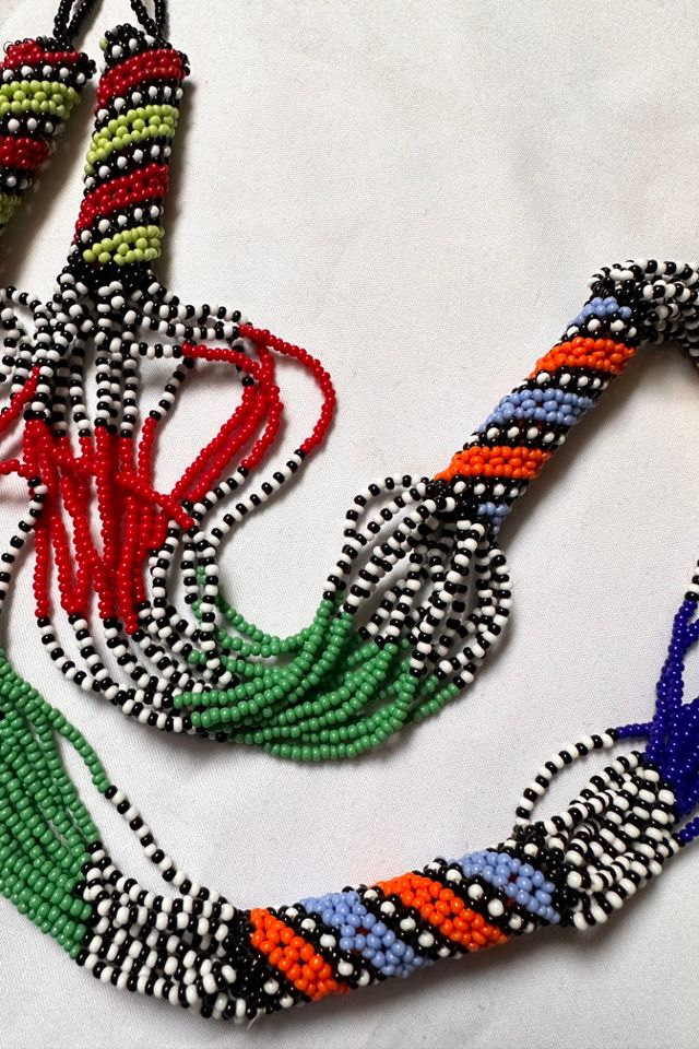 1970s Multi-Colored Beaded Necklace Selected by Cherry #2