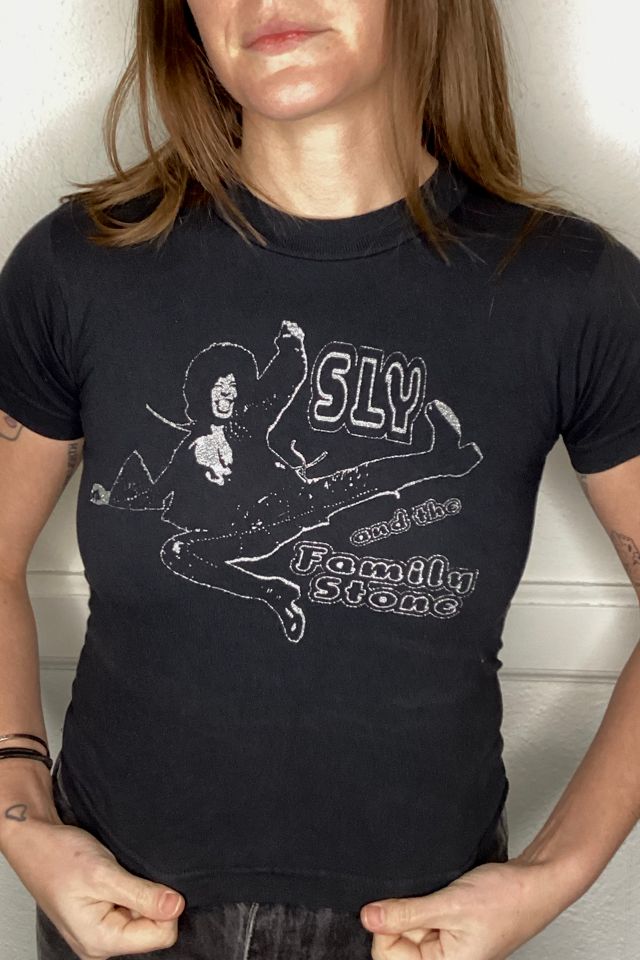 Sly and the store family stone t shirt