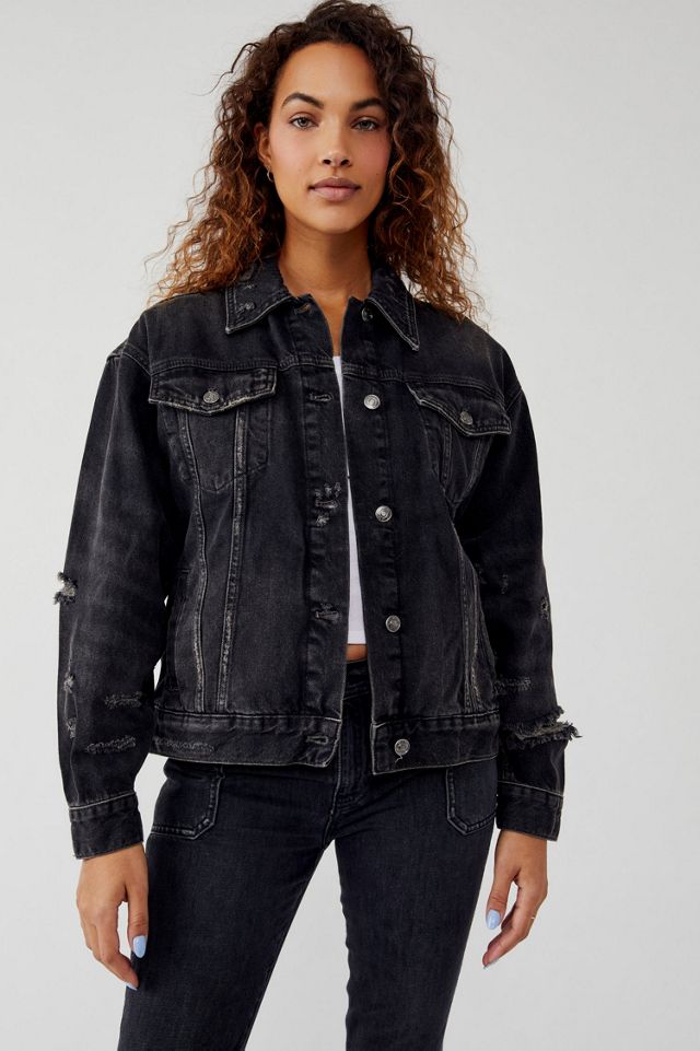 Jolene Oversized Trucker Jacket | Free People