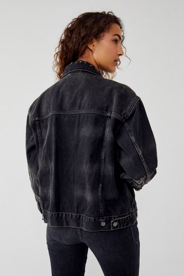 Free People Jolene Trucker Jacket